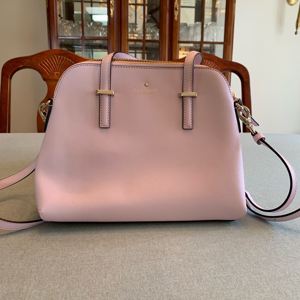 Kate Spade satchel w/ shoulder strap & matching wallet